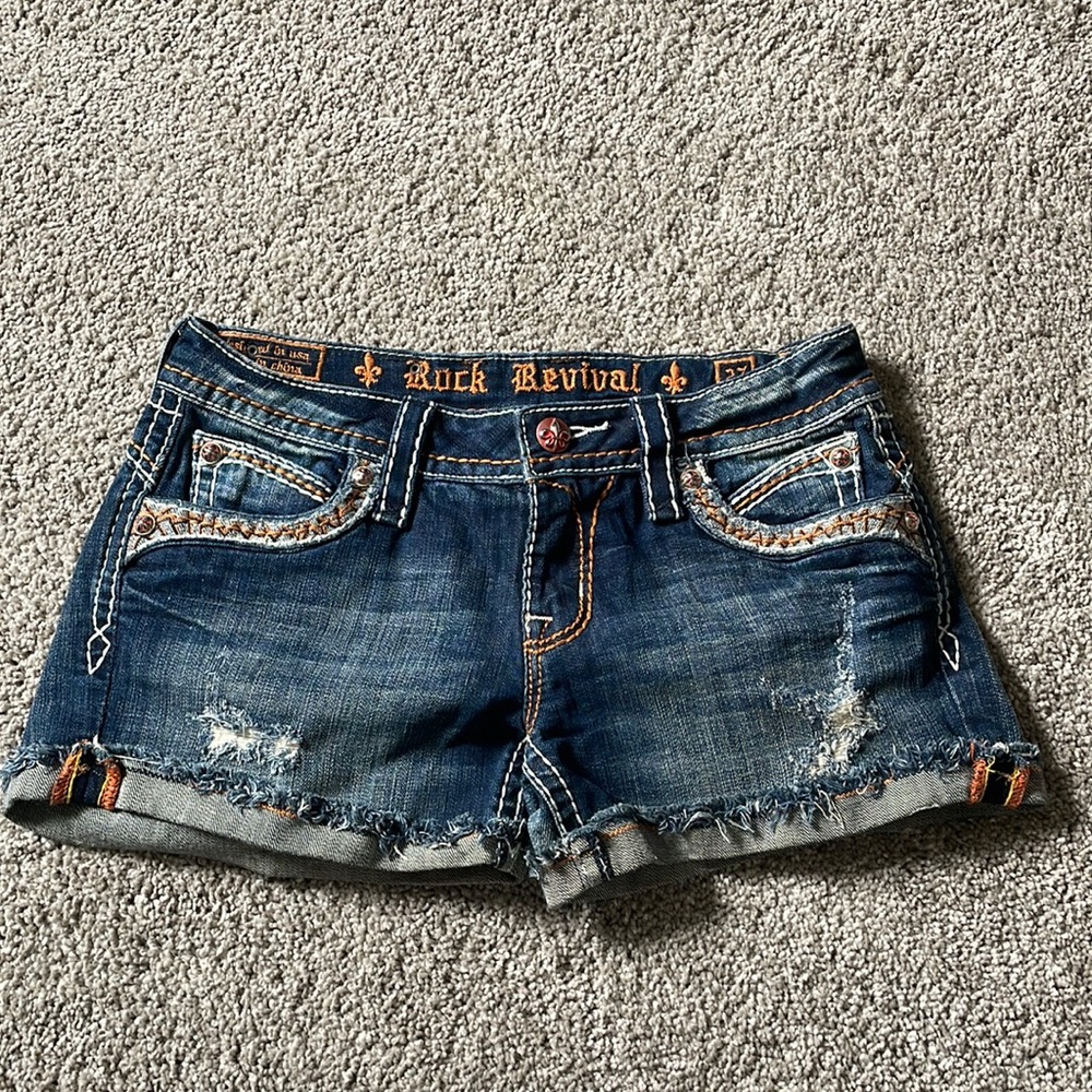 Rock Revival Lillian Shorts (Size 27)